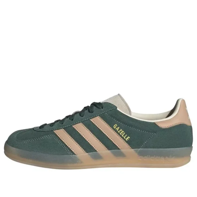 Adidas Gazelle Indoor ”Shadow Green Warm Sandstone”