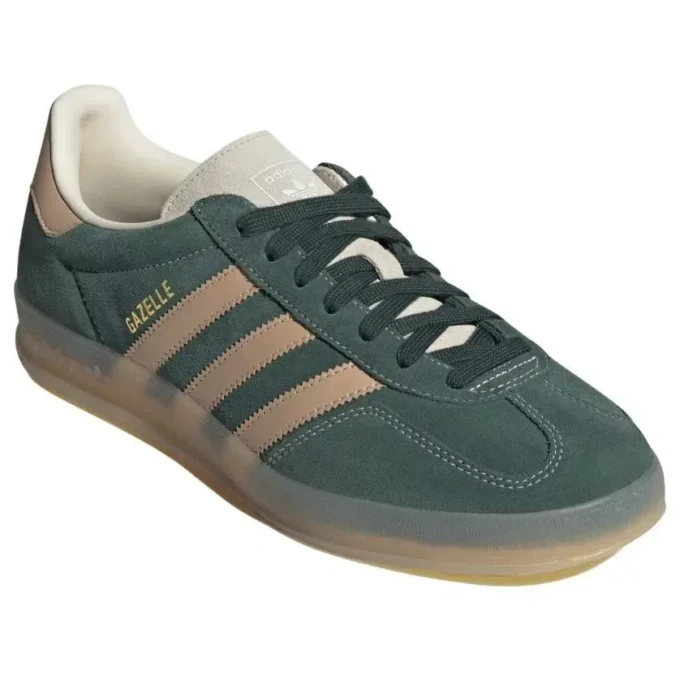 Adidas Gazelle Indoor ”Shadow Green Warm Sandstone”