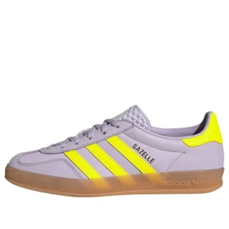Adidas Gazelle Indoor ”Silver Dawn Solar Yellow”