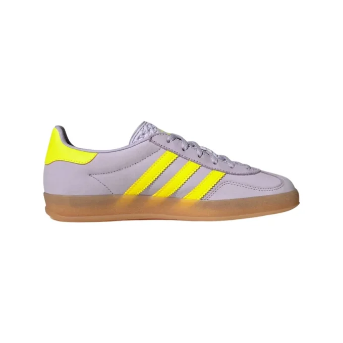 Adidas Gazelle Indoor ”Silver Dawn Solar Yellow”