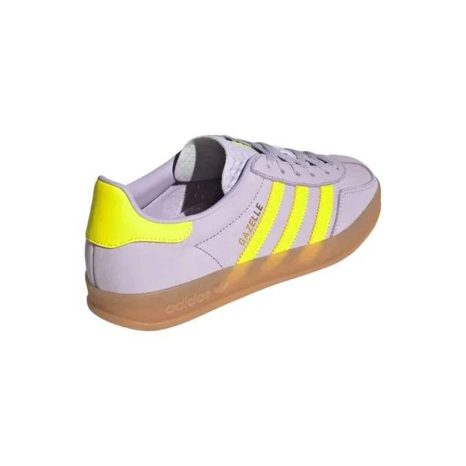 Adidas Gazelle Indoor ”Silver Dawn Solar Yellow”