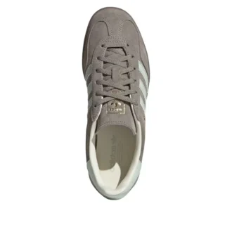 Adidas Gazelle Indoor ”Silver Pebble Linen Green Gum”