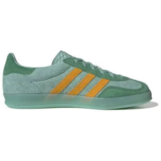 Adidas Gazelle Indoor-skor ”Green Orange”