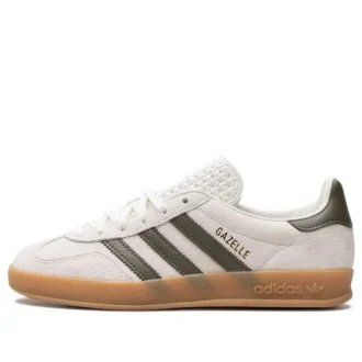 Adidas Gazelle Indoor ”White Olive Strata”