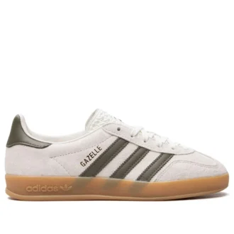 Adidas Gazelle Indoor ”White Olive Strata”