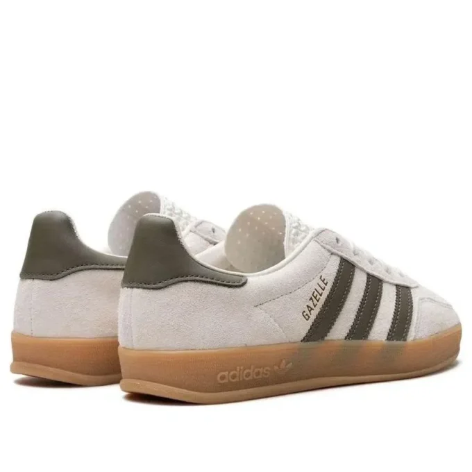 Adidas Gazelle Indoor ”White Olive Strata”