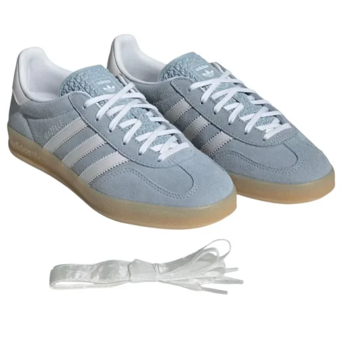 Adidas Gazelle Indoor ”Wonder Blue White Gum”