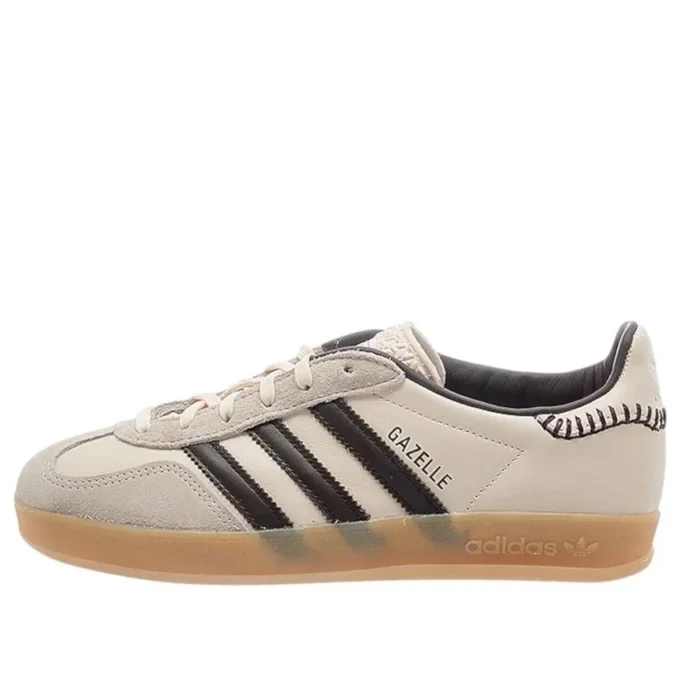 Adidas Gazelle Indoor ”Wonder White Dark Brown Gum Four”