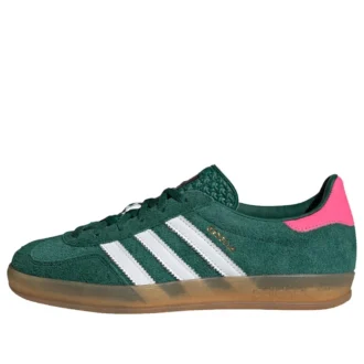 Adidas Gazelle inomhusskor ”Collegiate Green Pink”