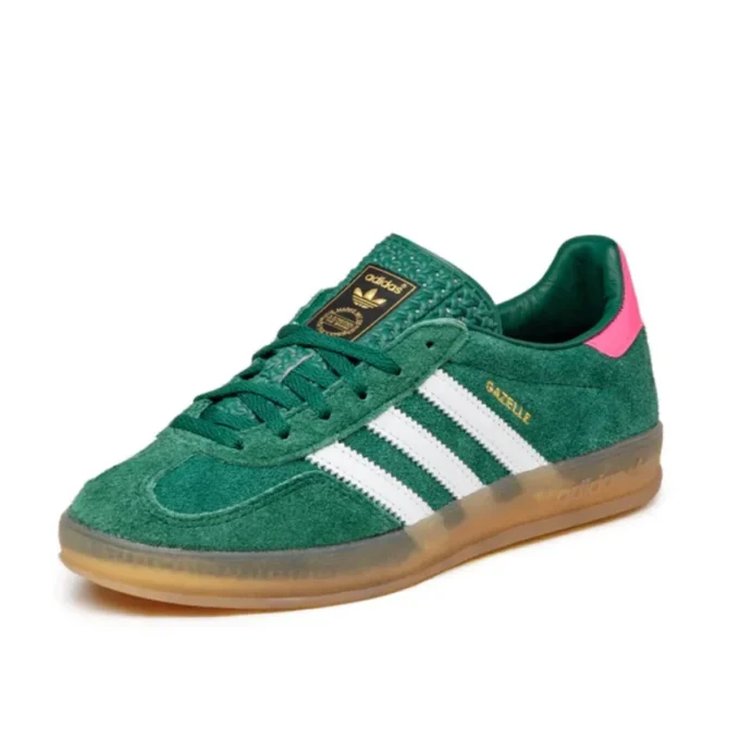 Adidas Gazelle inomhusskor ”Collegiate Green Pink” Adidas Gazelle inomhusskor ”Collegiate Green Pink”