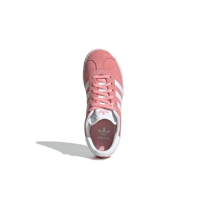 Adidas Gazelle J-skor ”Pink White Golden”