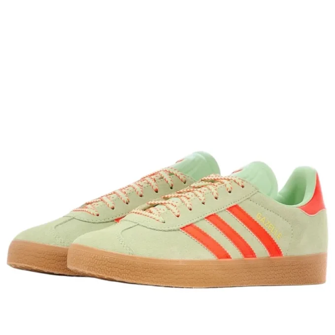 Adidas Gazelle ”Semi Green Spark Solar Orange Gum”