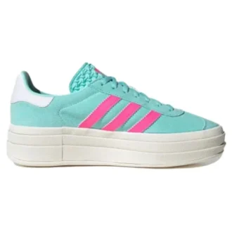 Adidas Gazelle-skor ”Flash Aqua Lucid Pink”