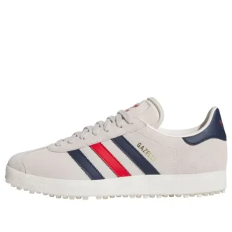 Adidas Gazelle Spikeless Golf ”Alumina Night Indigo Better Scarlet”
