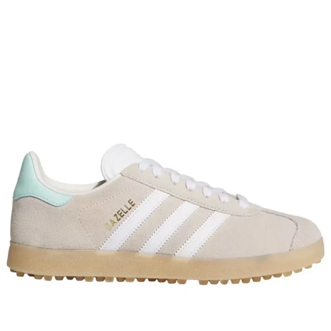 Adidas Gazelle Spikeless Golf ”Chalk White Cloud White”