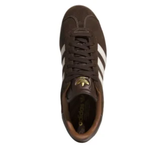 Adidas Gazelle Spikeless Golf ”Dark Brown Chalk White”