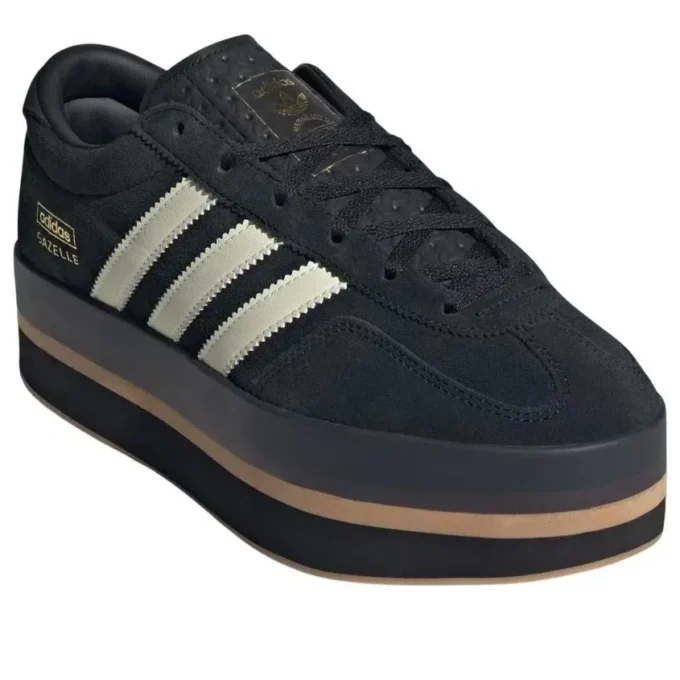 Adidas Gazelle Stack ”Core Black Cream Gum”