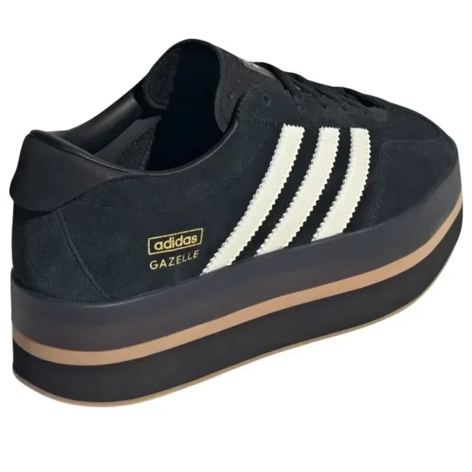 Adidas Gazelle Stack ”Core Black Cream Gum”