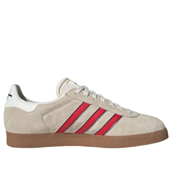 Adidas Gazelle Terrace Icons ”Arsenal – Off-White Scarlet Gum”