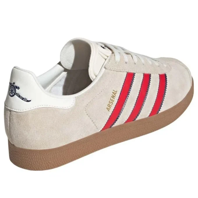 Adidas Gazelle Terrace Icons ”Arsenal – Off-White Scarlet Gum”