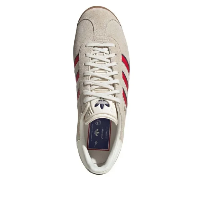 Adidas Gazelle Terrace Icons ”Arsenal – Off-White Scarlet Gum”