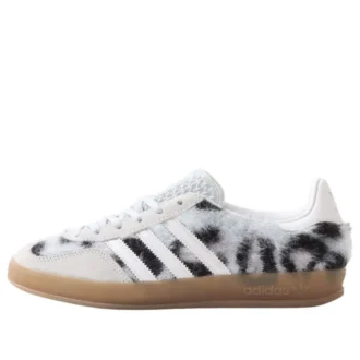 Adidas X Atmos Pink Gazelle Indoor ”Trinity Leopard Halo Blue”