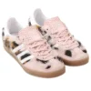 Adidas X Atmos Pink Gazelle Indoor ”Trinity Leopard Sand Pink”