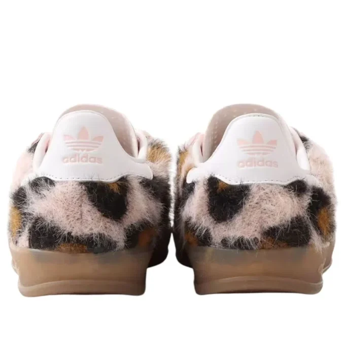 Adidas X Atmos Pink Gazelle Indoor ”Trinity Leopard Sand Pink”