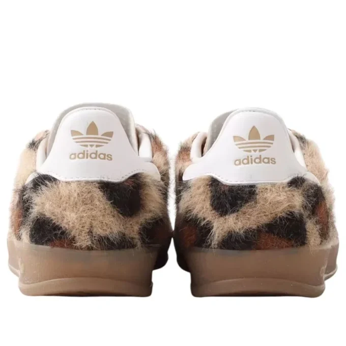 Adidas X Atmos Pink Gazelle Indoor ”Trinity Leopard Warm Sandstone”