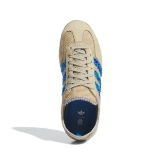 Adidas X Clot Gazelle ”Linen Khaki Blue Bird”