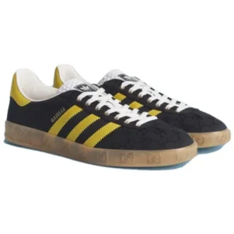 Adidas X Gucci Gazelle ”Black Gg Monogram”