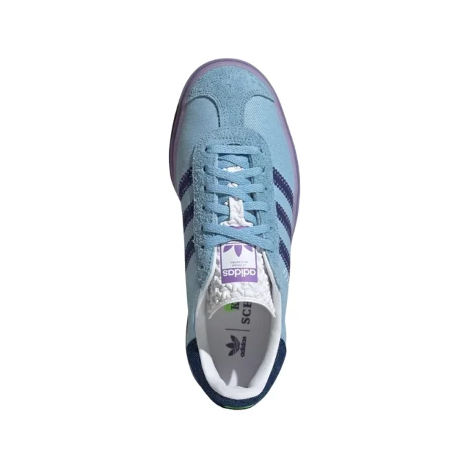 Adidas X Kseniaschnaider Gazelle Bold ”Denim Purple”