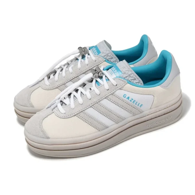 Adidas X Ordinary People Gazelle Bold ”Cloud White Light Blue”