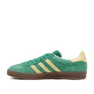 Adidasoriginal Gazelle Indoor ”Green Yellow Tan”