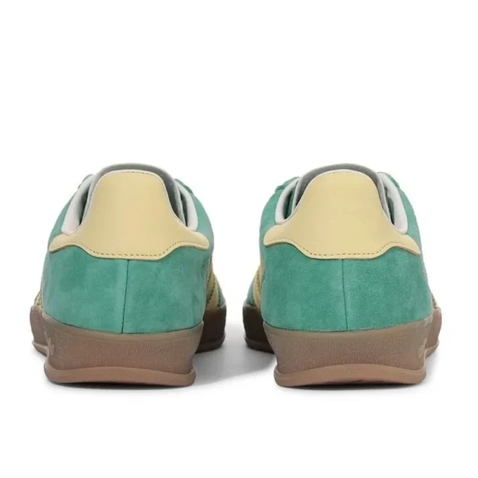 Adidasoriginal Gazelle Indoor ”Green Yellow Tan”